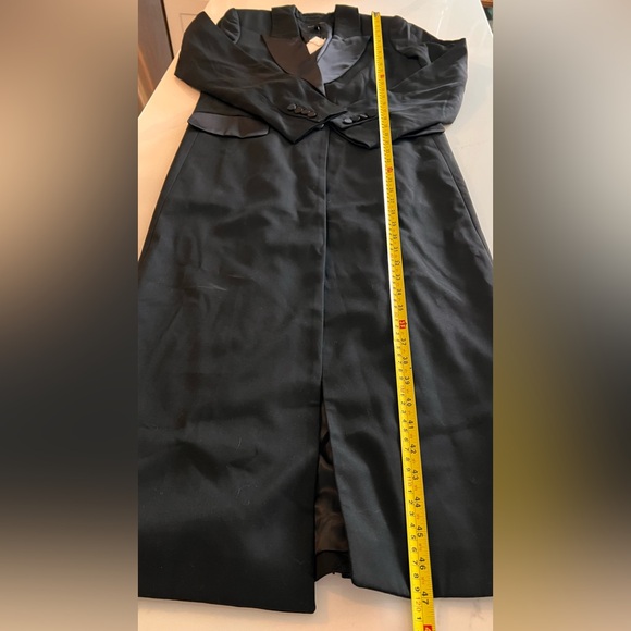 Banana Republic Black tuxedo topcoat - Picture 10 of 15